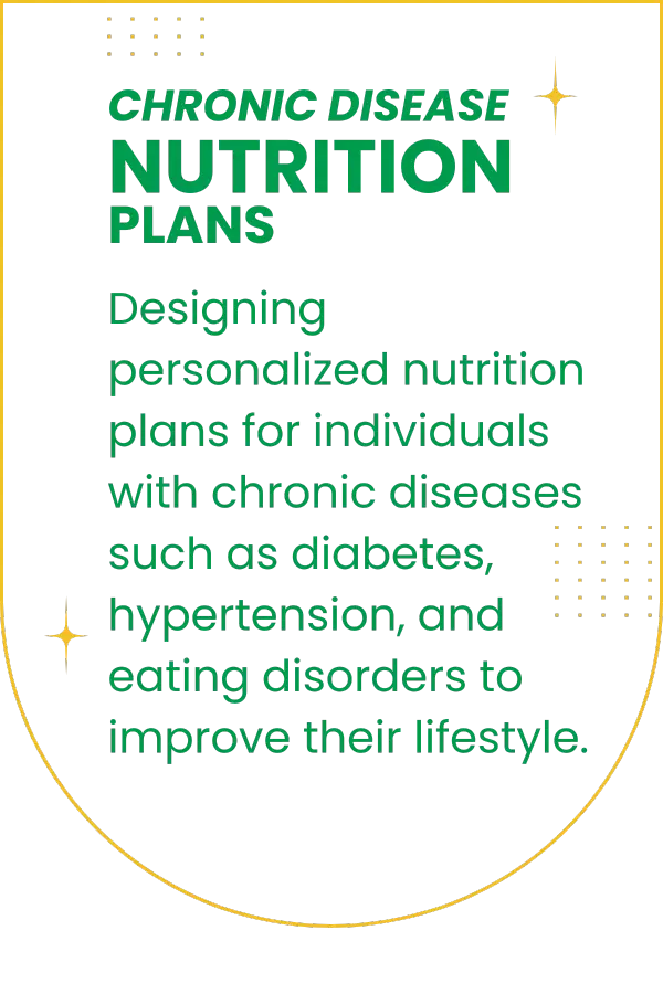 Personalized Chronic Disease Nutrition Plans – Diabetes, Hypertension, and Eating Disorder Support