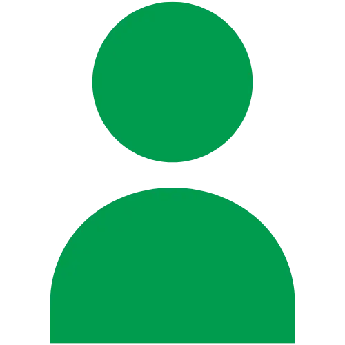 Green user icon representing a customer giving a testimonial or review.