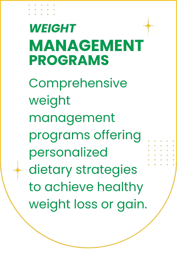 Weight Management Programs – Personalized Diet Plans for Healthy Weight Loss & Gain